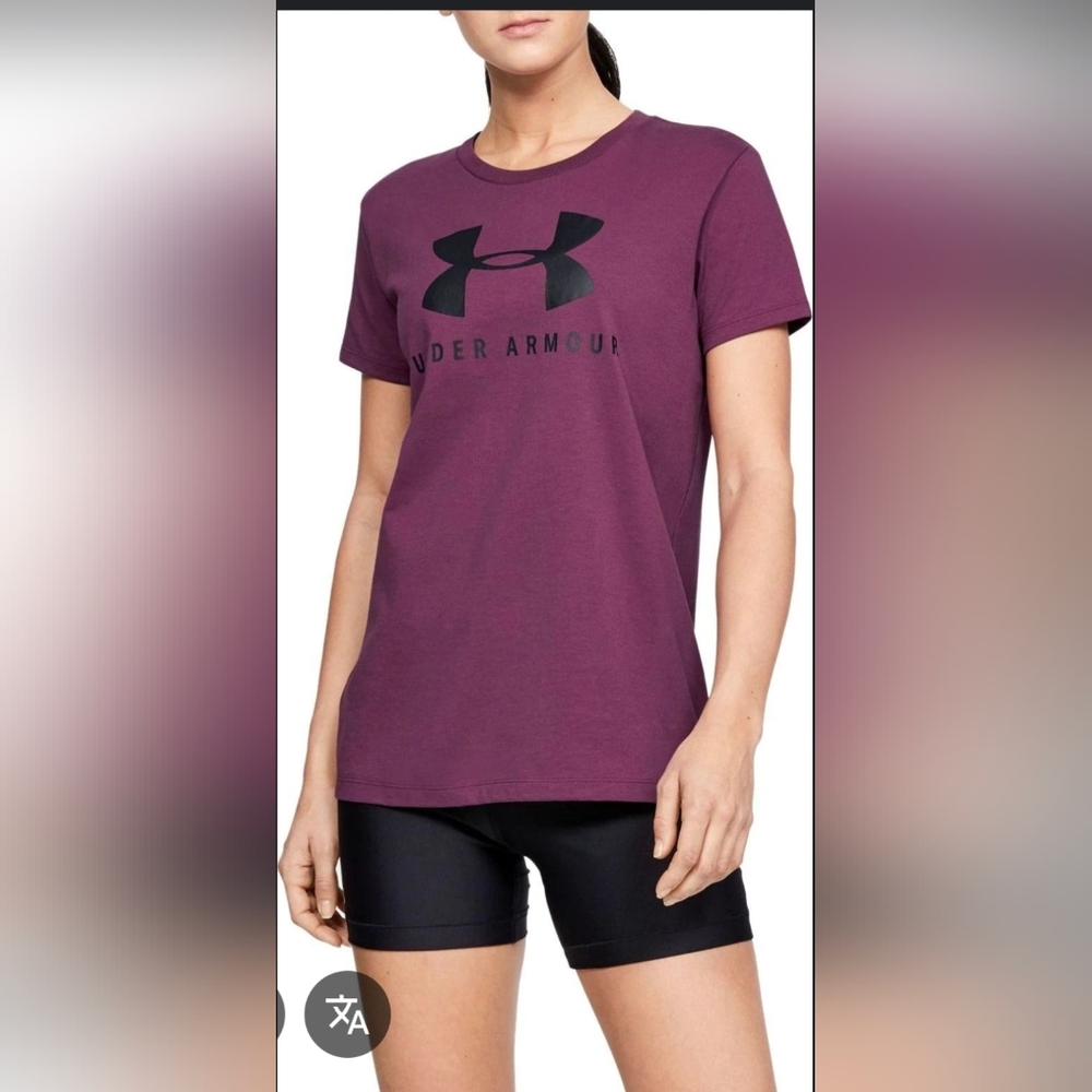 Under Armour Women's Burgundy T-Shirt
